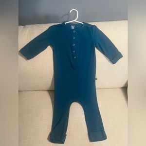 Rags 2T long sleeve and pant blue romper.